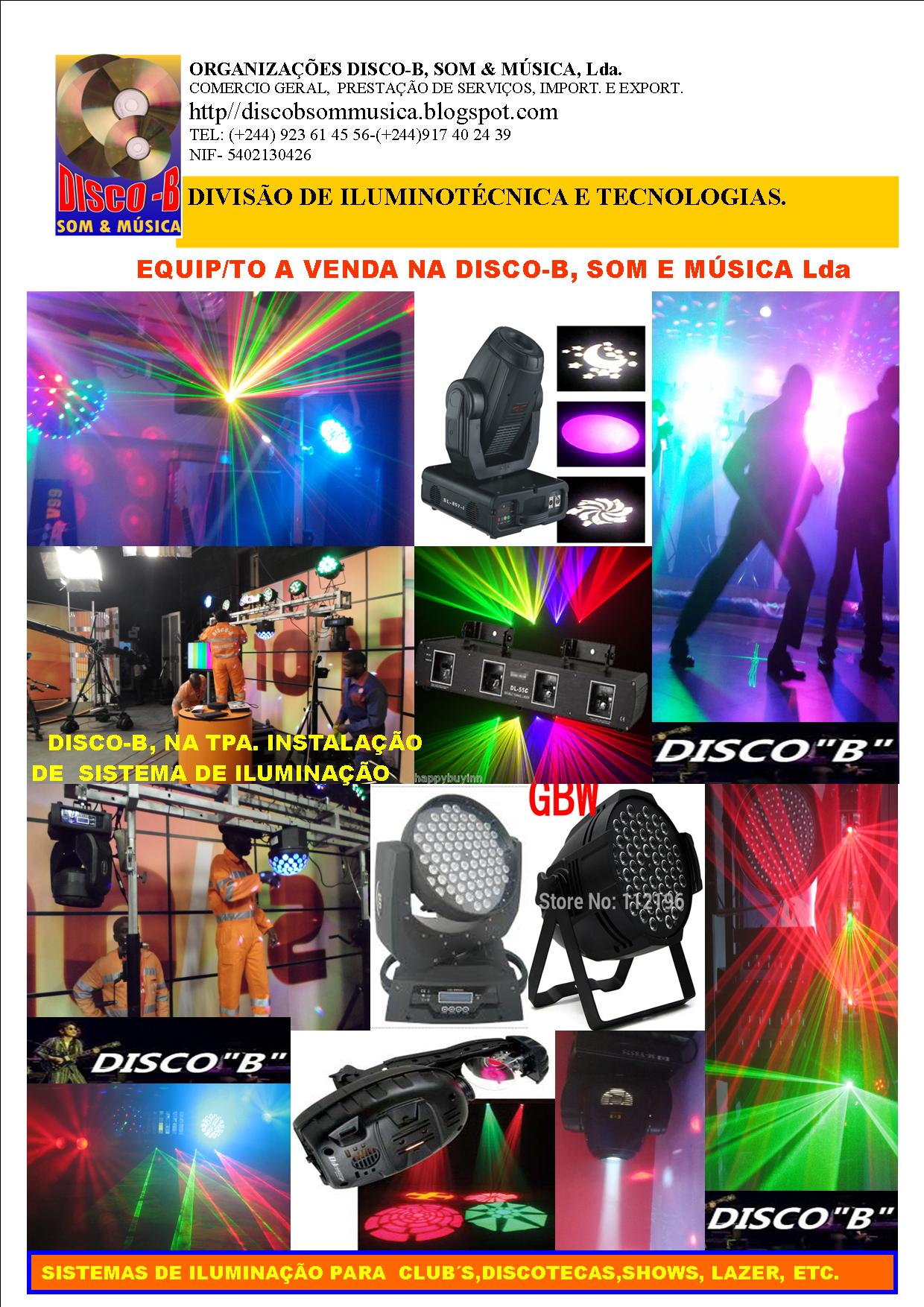 DiscoB instalacao de equipamento
